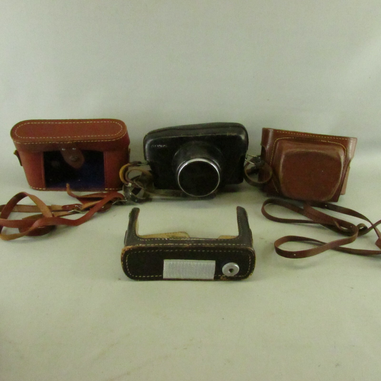 Lot of 4 Vintage Photo Camera Cases