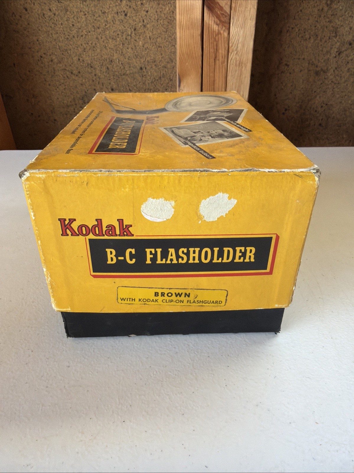 Vintage Kodak B-C Flasholder w/ Original Box