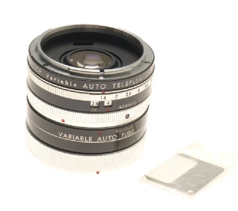 Variable atp auto tele plus lens extension tube converter pouch box instructions