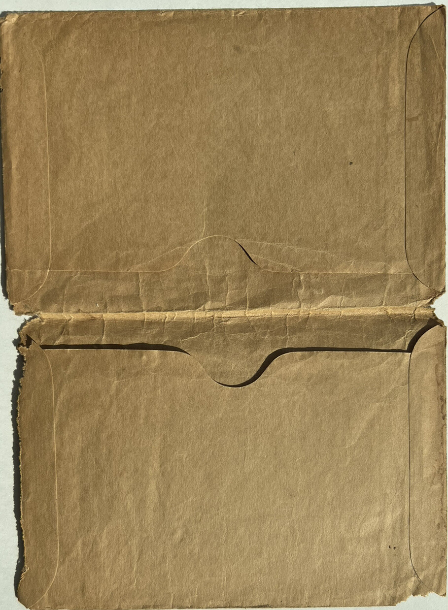 Rare 1906 CALVIN ART SHOPS KODAK FILM ENVELOPE Whittier Blvd Los Angeles CA 4E