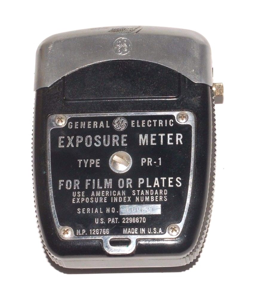 General Electric Exposure Meter Type PR-1 – Vintage