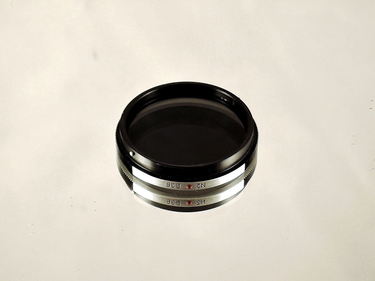 Flexaret MEOPTA N2 B36 Gray Filter Czechoslovakia Genuine Accessories Bayonet