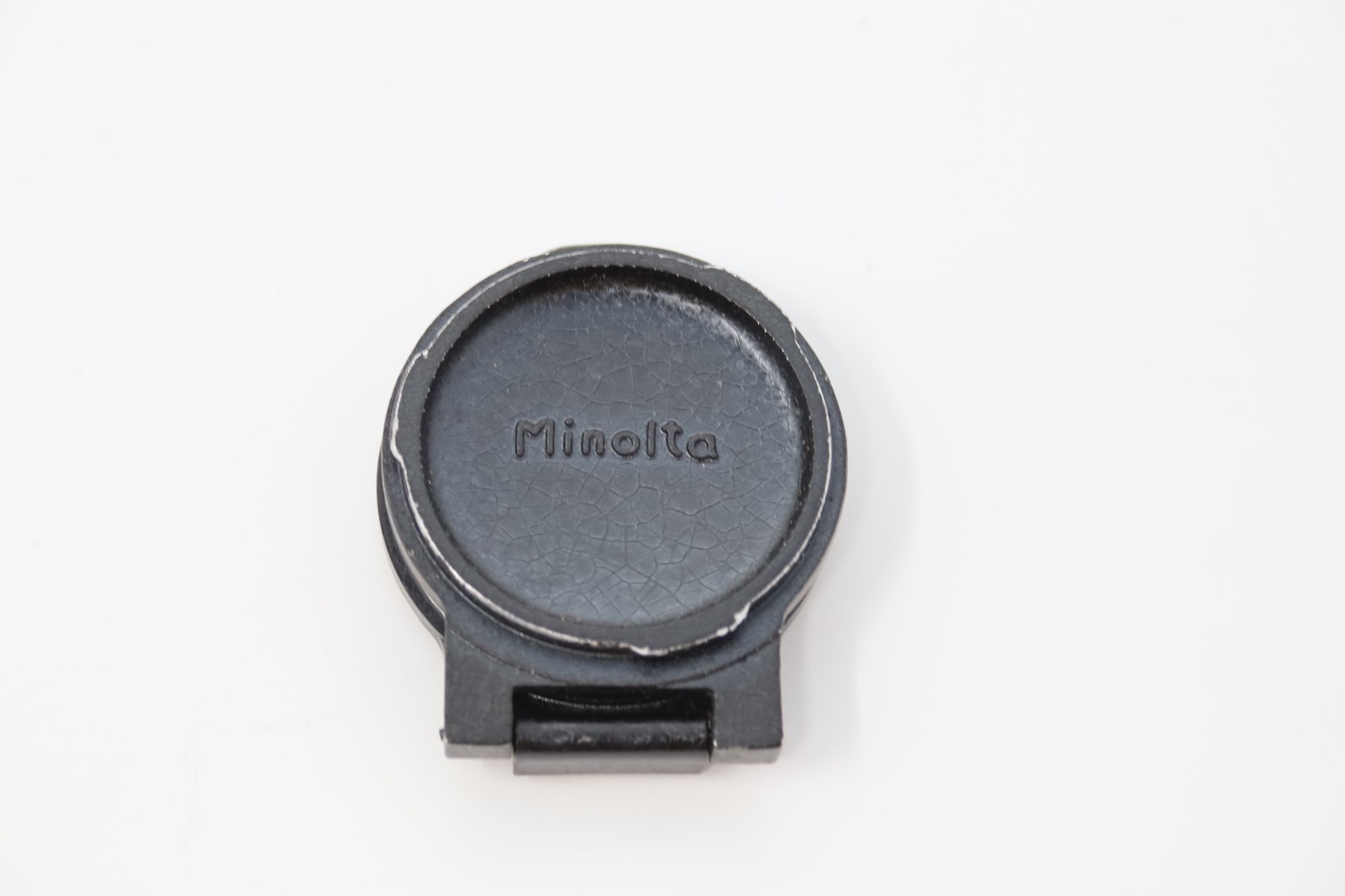 Minolta ORIGINAL Autocord Lens Cap Vintage TLR Camera Black Metal Bayonet
