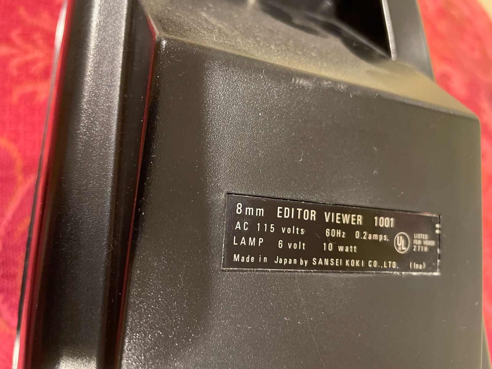 Goko Model G-1001 Deluxe Editor / 8MM editor viewer 1001 Made in Japan