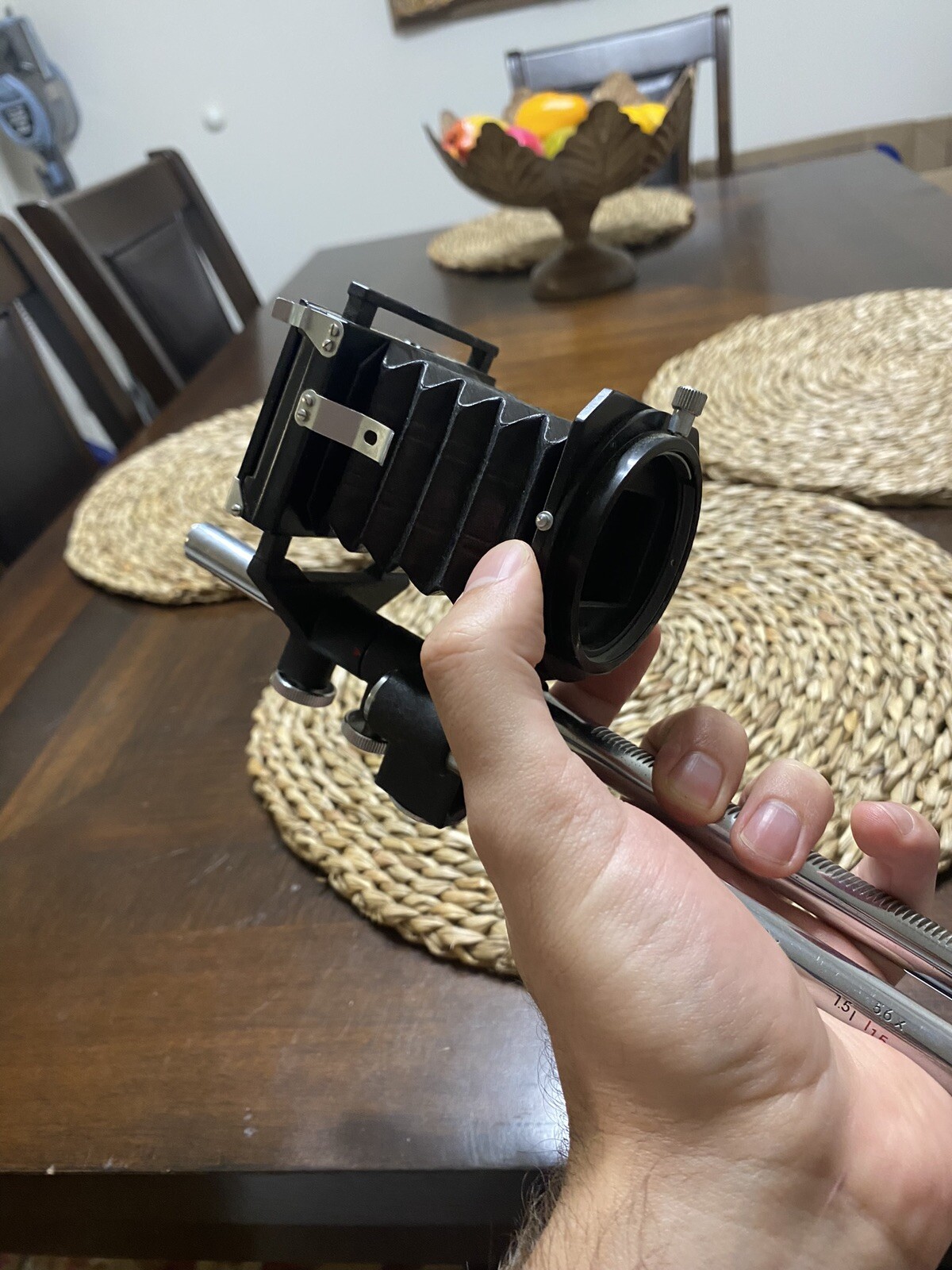 Honeywell Pentax Bellow II With Asahi Pentax Slide Copier Attachment ~ Japan