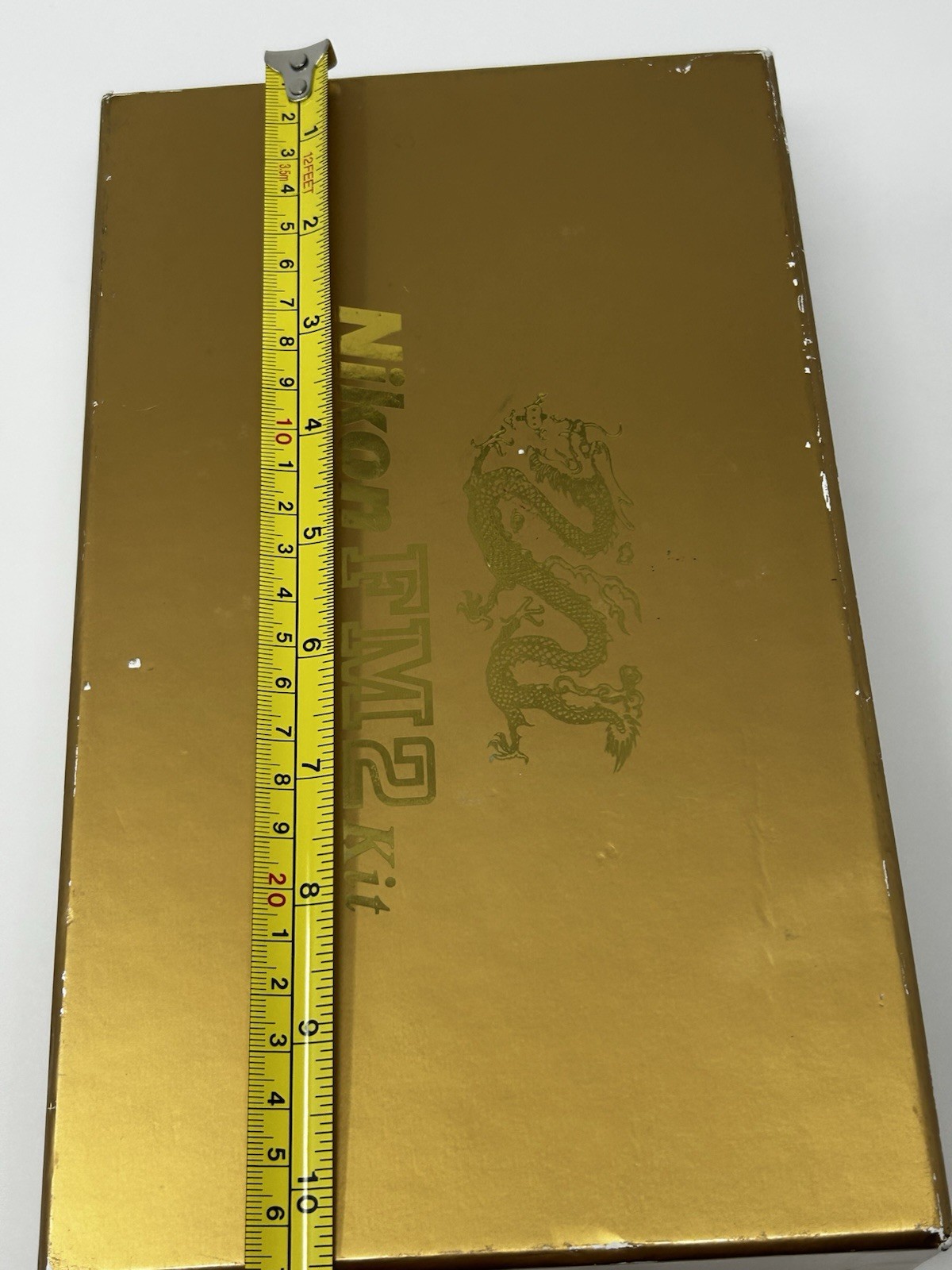 Nikon FM2 Millennium Edition Dragon Gold Presentation Box ONLY + Manual