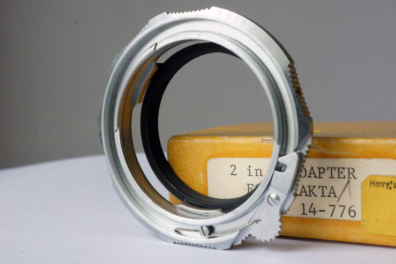 Exakta IHAGEE DRESDEN METAL 2 in 1 ADAPTER for Novoflex EXLEI Germany Unused