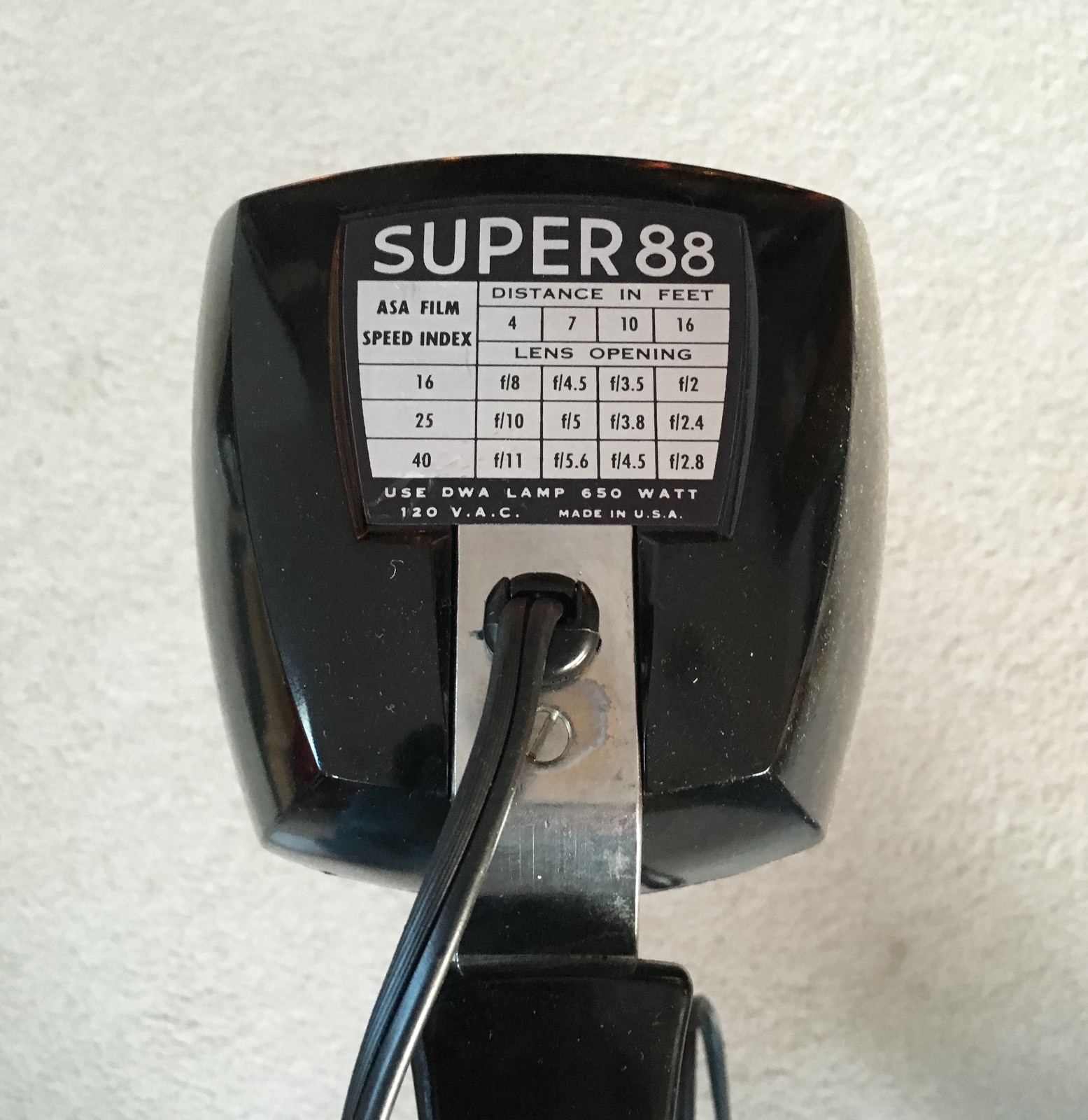 Vintage Westinghouse Super 88 Movie Light with Original Box – 650 Watt – WORKS!!