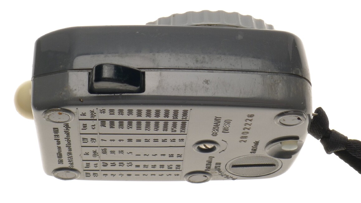 Gossen Sixtar cds exposure meter cinematography original leather pouch untested