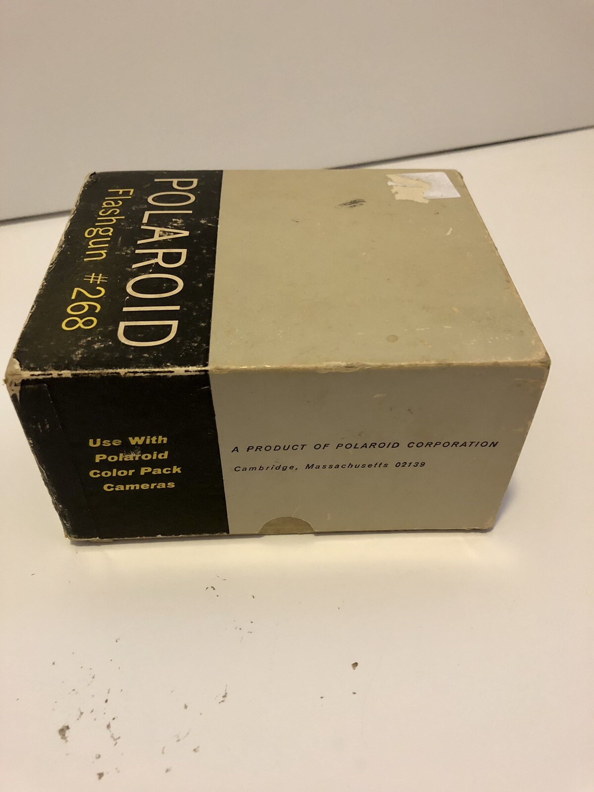 Polaroid 268 Flashgun Attachment Unit for Vintage Instant Film Camera Untested