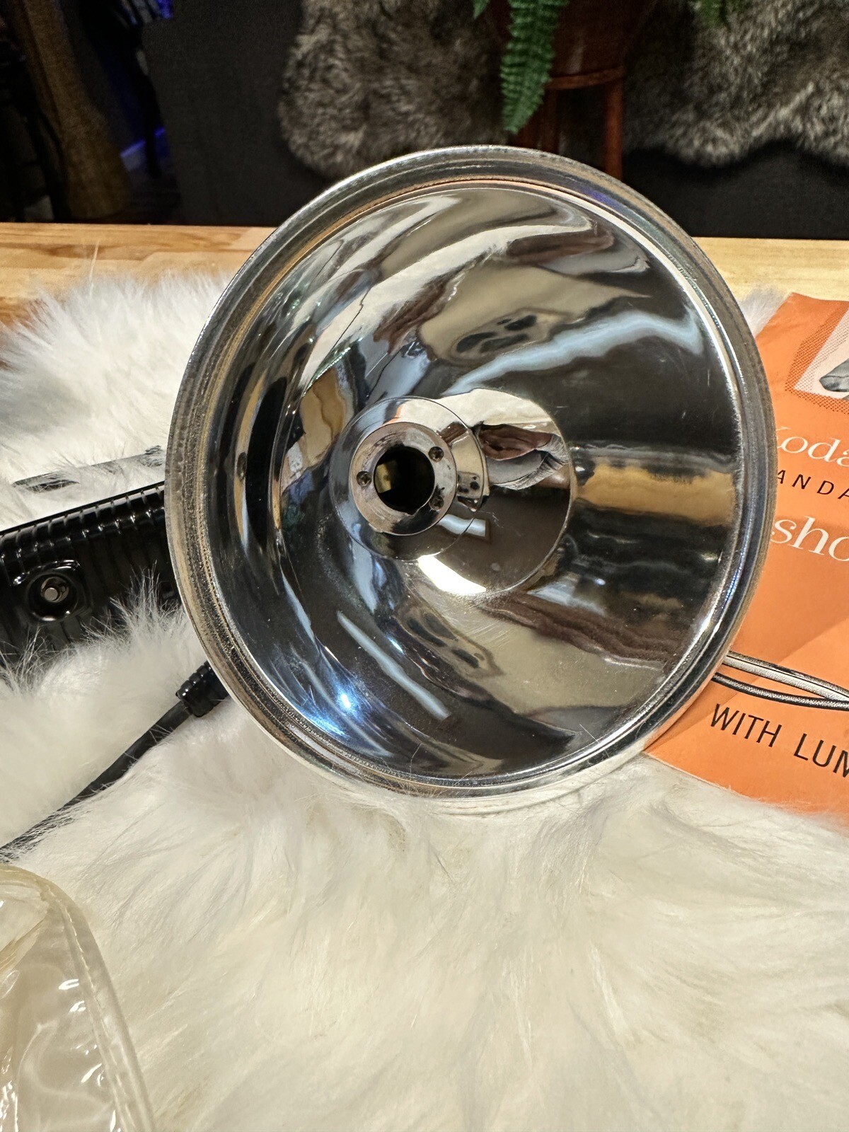 Kodak Flash Holder Photography Reflector Movie Duplicate Film Lens Cleaning