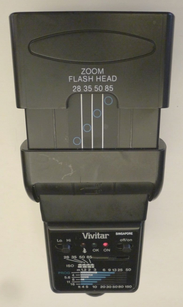 Vivitar Auto Focus Zoom 736AFC Hot Shoe Flash for Canon – TESTED
