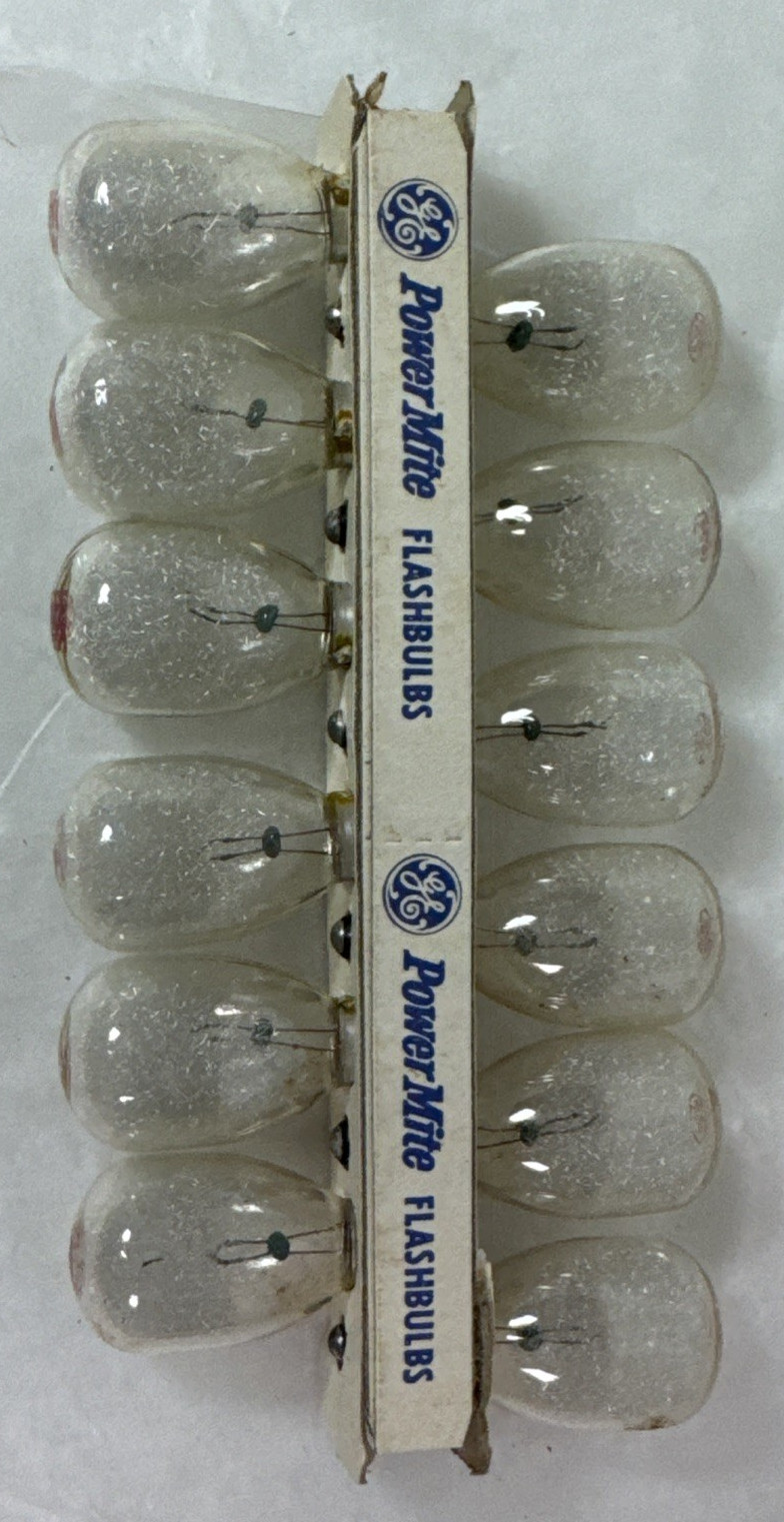 Lot Of 2 12 Pack VTG GE M2 Rhenium Flashbulbs & 1 Pack Of 10 Sylvania NOS