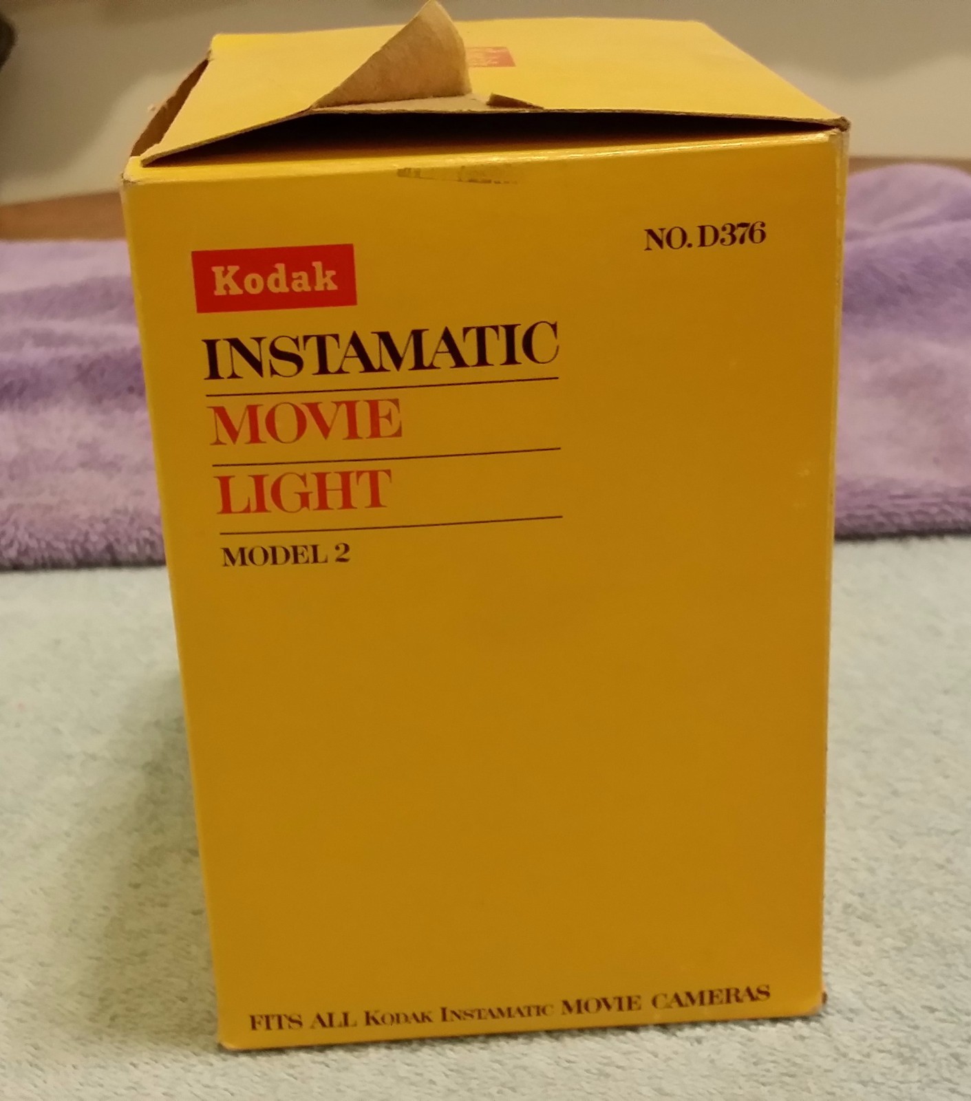 Vintage Kodak Instamatic Movie Light Model 2 D376 It Works in Box