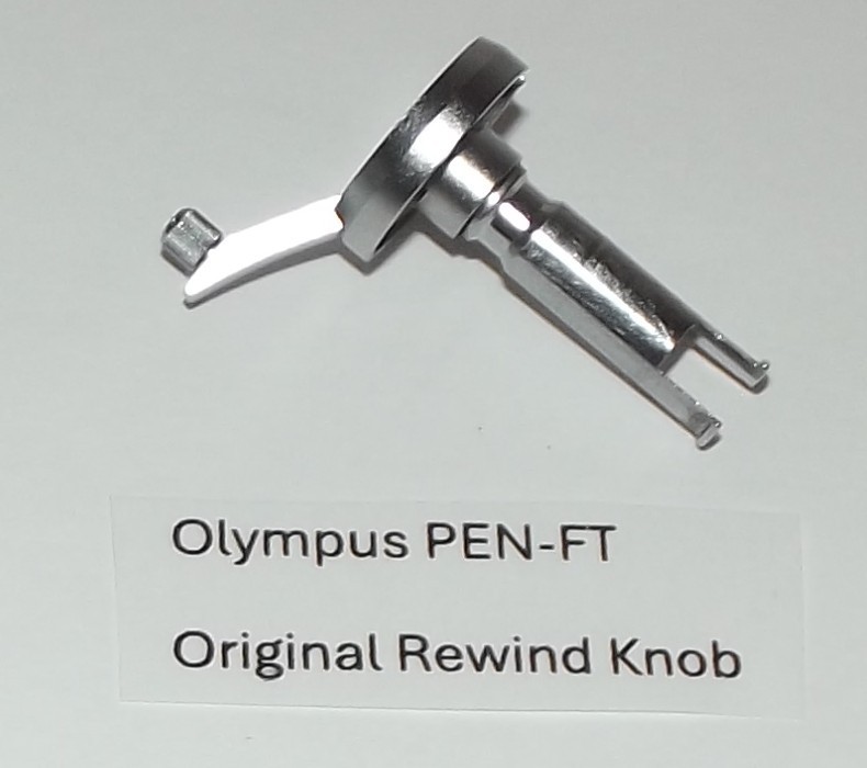 Olympus Genuine Original PEN F FT Film Rewind Knob with Spindle