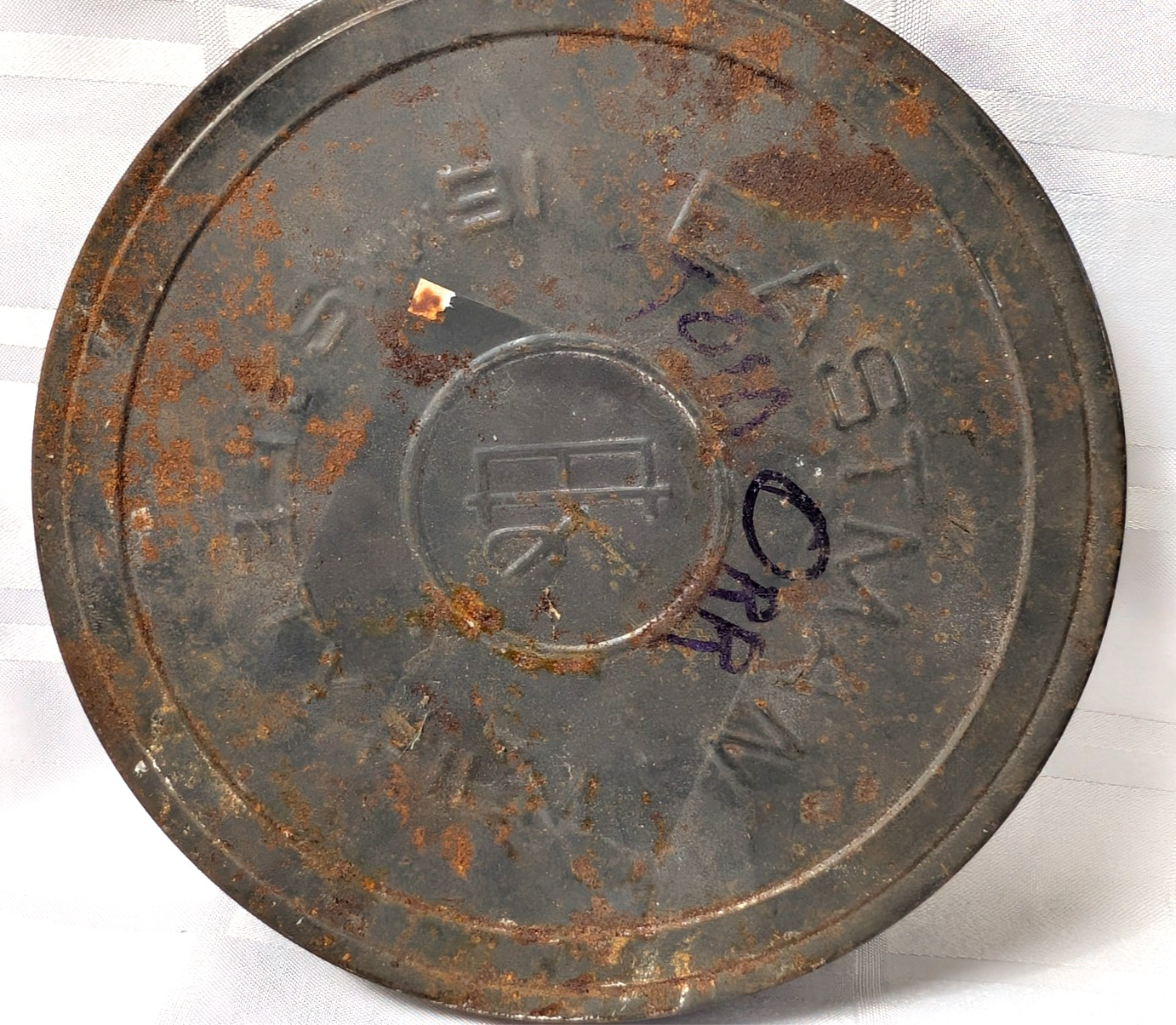 EASTMAN 16MM METAL FILM REEL MOVIE TIN STORAGE VINTAGE REEL TO REEL CASE RETRO