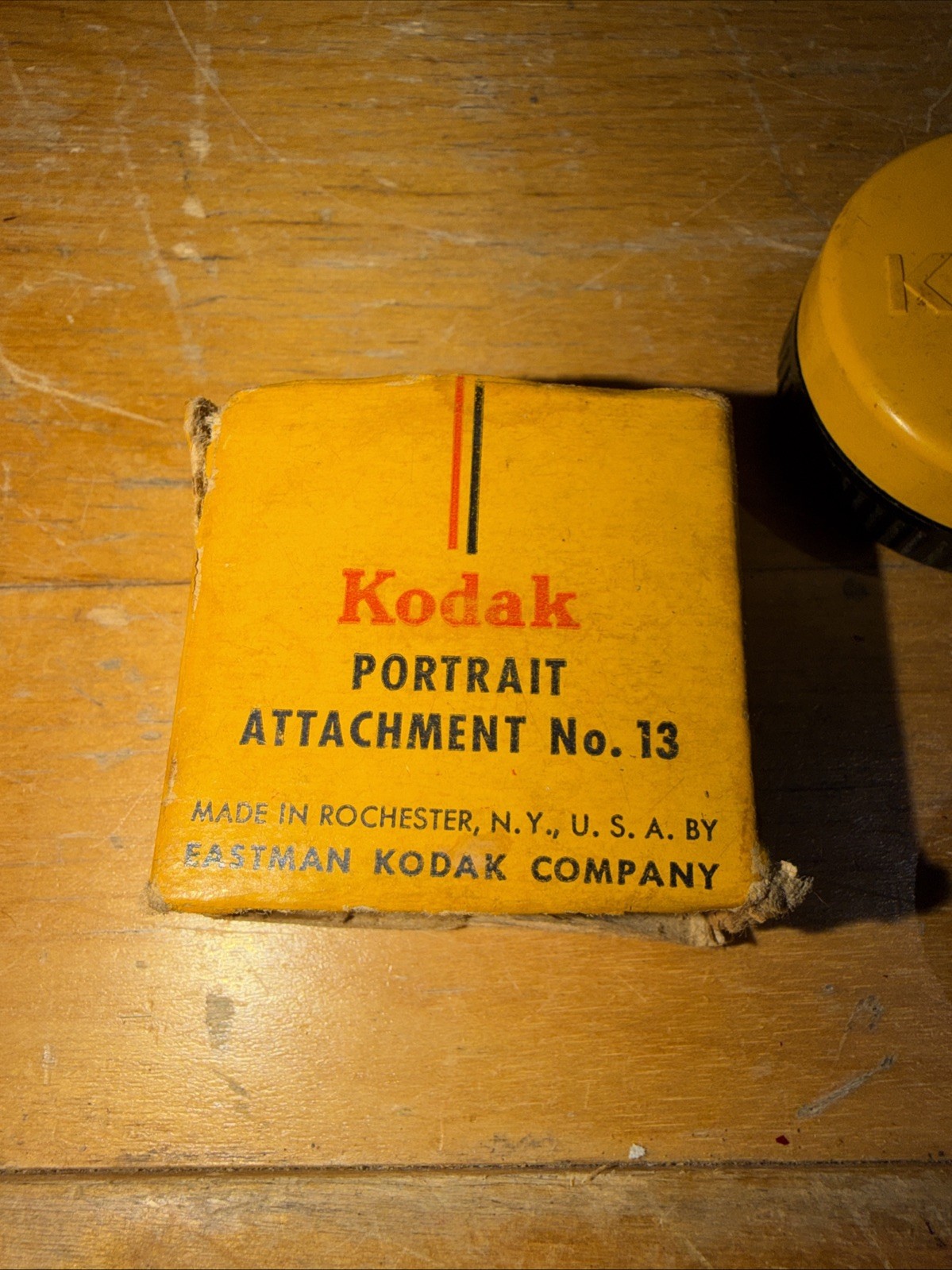 Vintage Kodak Portrait Attachment No. 13 With Case And Box