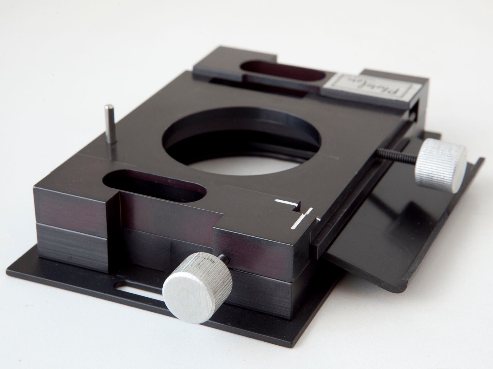 35mm Slide Copier/Duplicator Stage-Carrier. Ultra-Precise Screw Drive Positioner