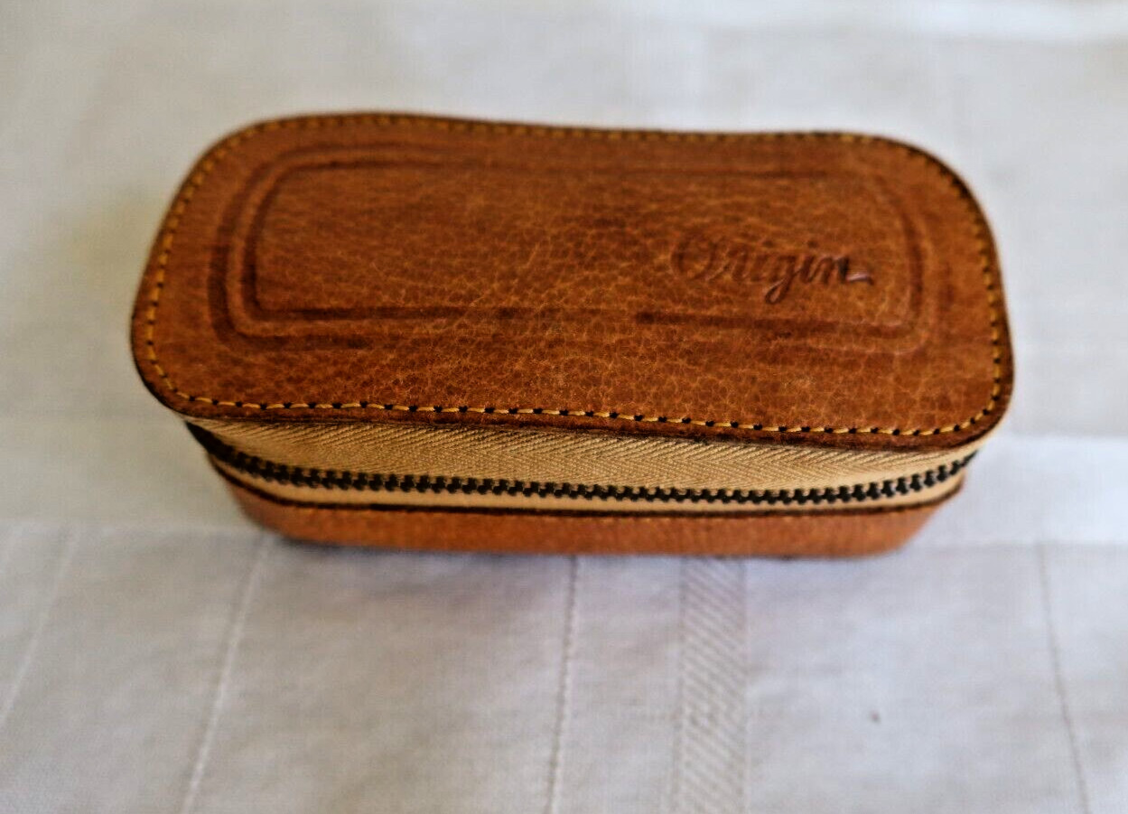 Vintage Origin Flashgun Model R III BC Type w Extras, Leather Case, Japan