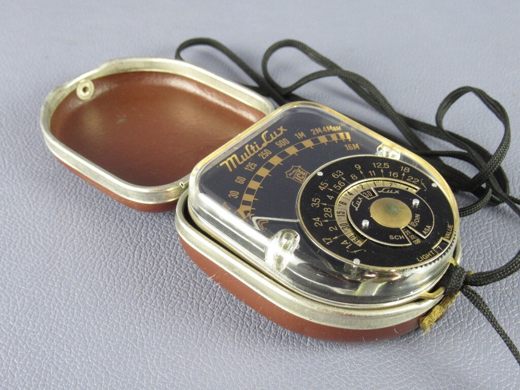 Multilux Ice Analog Exposure Meter Vintage Photography Instrument From The 1960S