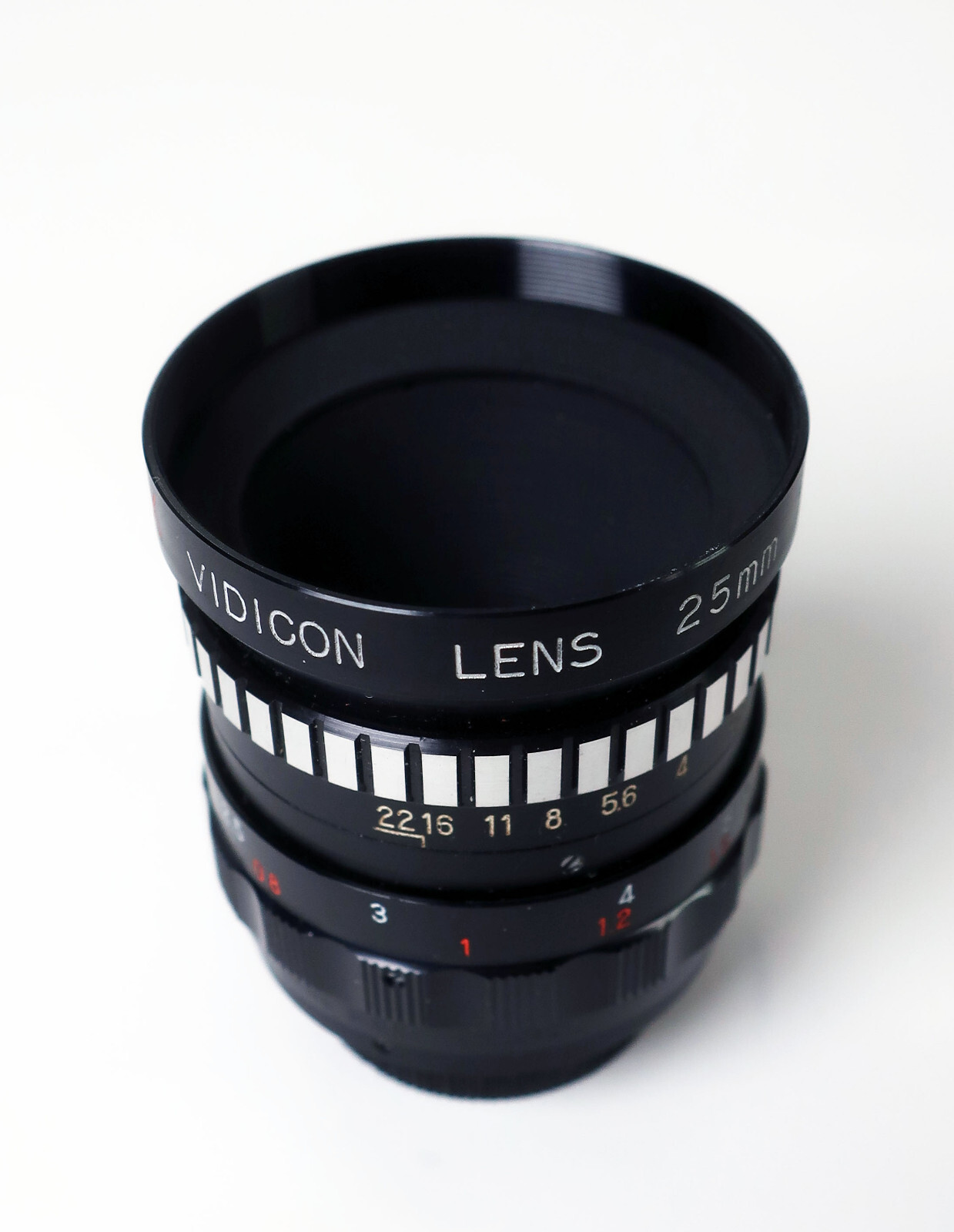 Ampex Vidicon 25mm C Mount Lens f1.9 ~ Mint!
