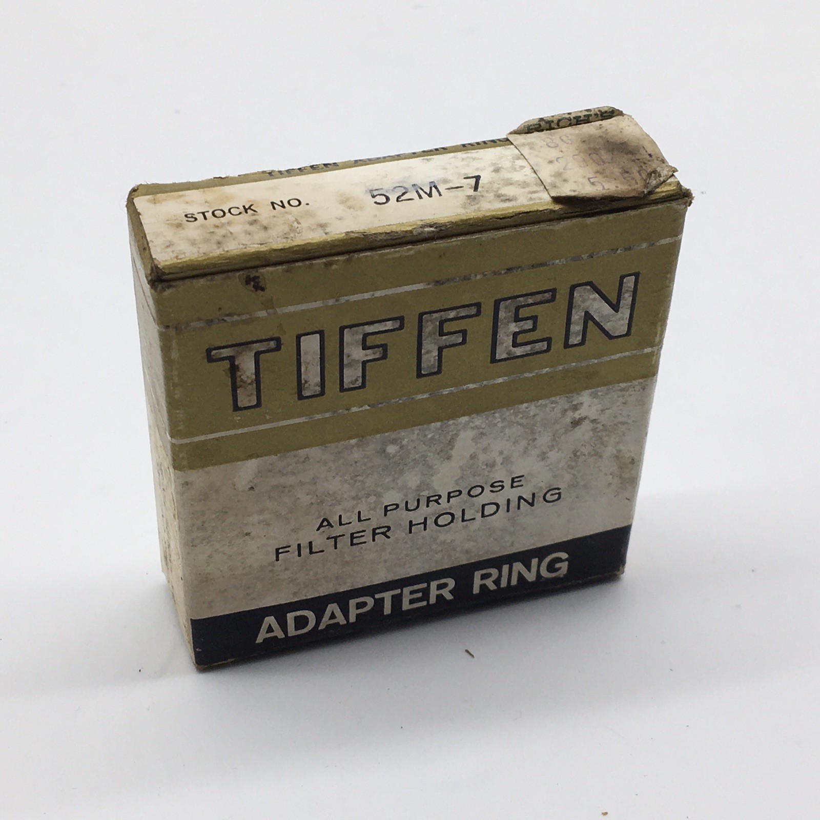 Tiffen Series #7 Adapter Ring 52 M 7 Camera Lens Vintage