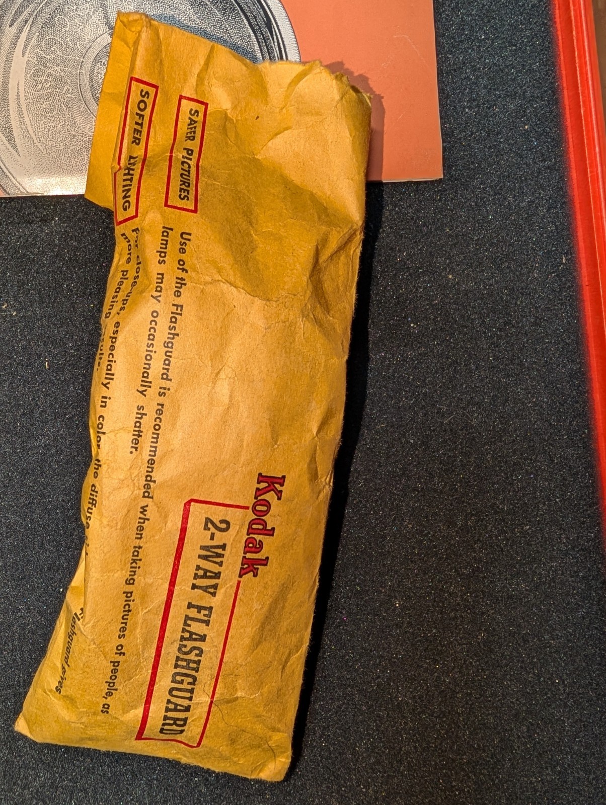 Kodak B-C Flasholder with Original Box Cover Bracket (#386)