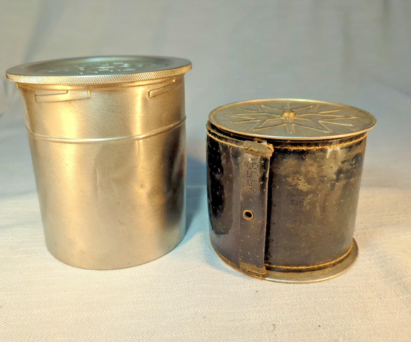 Vintage Kodak Film Developing Tank Metal Darkroom Equipment w/ Lid USA