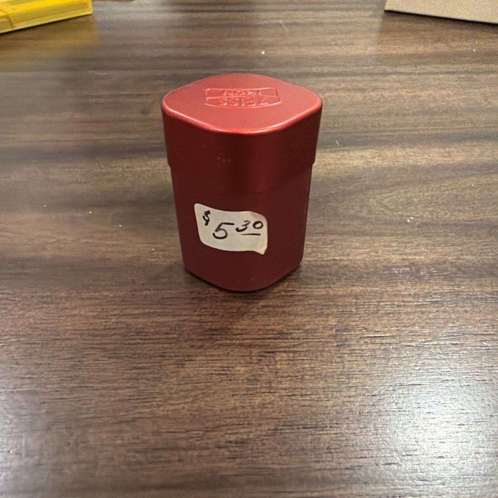 NOS Zeiss Ikon 540/1 Reloadable 35mm Film Cassette w/ Red Metal Canister Contax
