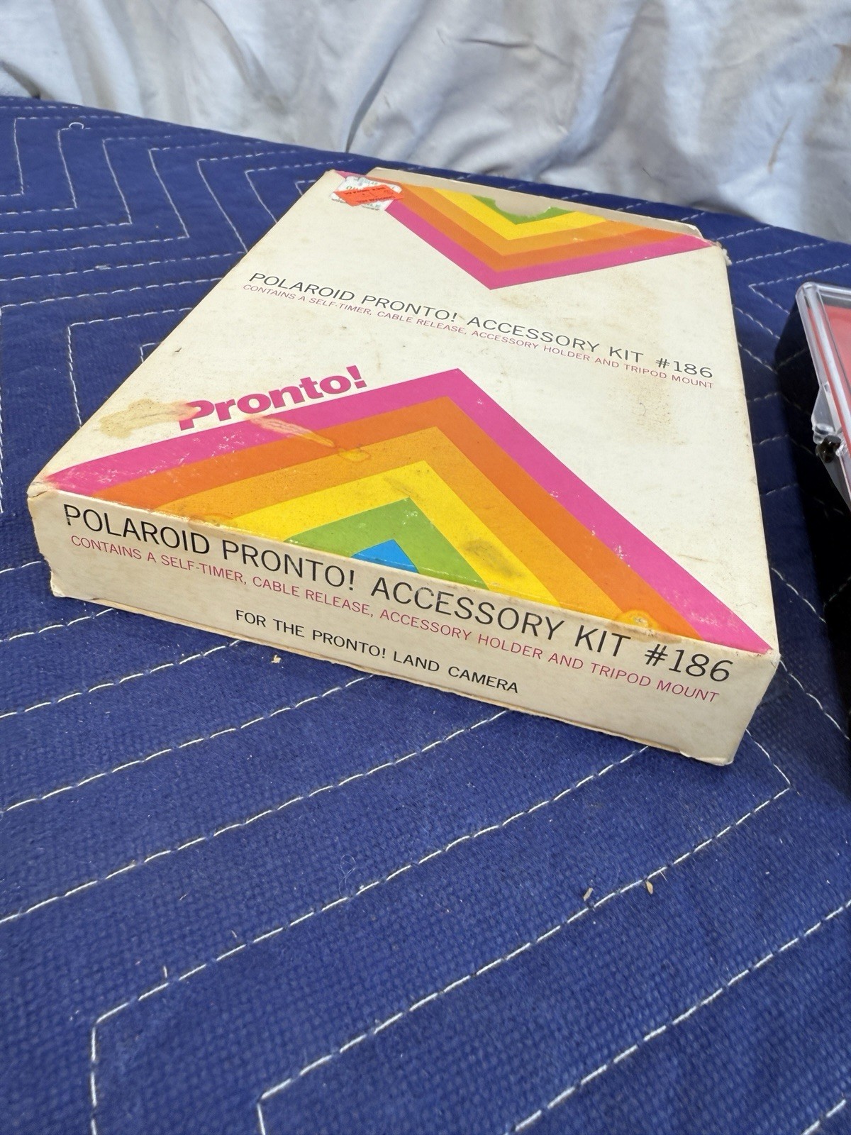 Polaroid Pronto Camera Accessory Set #186 Self-Timer Release Tripod Mount SX-70
