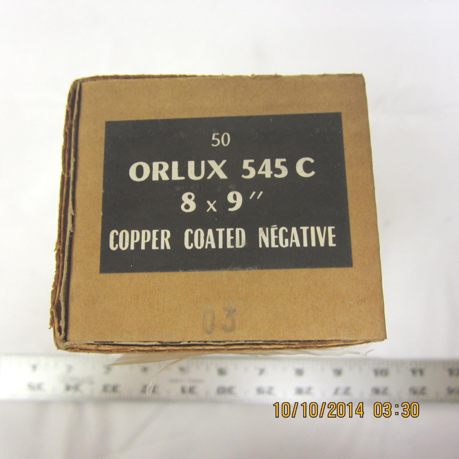 Orlux Lorraine Negative 8mm x 9″ Cinema Carbon Arc Rods 50pc