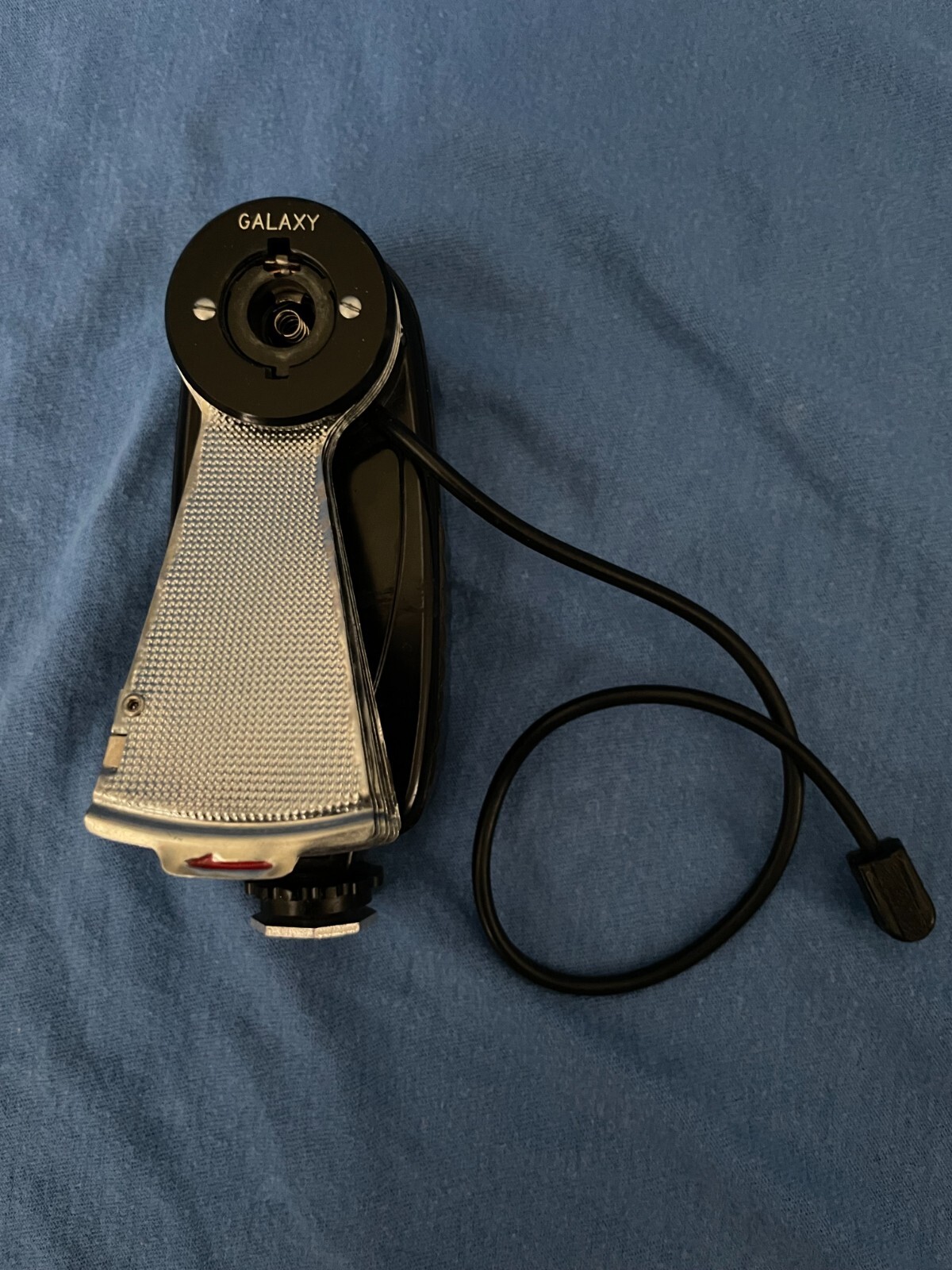 Vintage GALAXY Pocket Flashgun 35MM Film Camera Attachment Folding Dish Japan