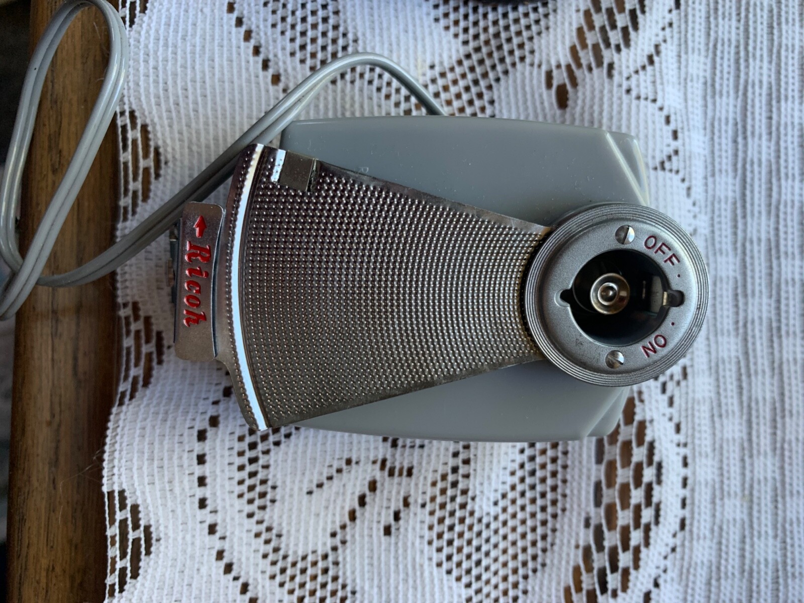 Vintage Ricoh Flash NC-605 with leather case