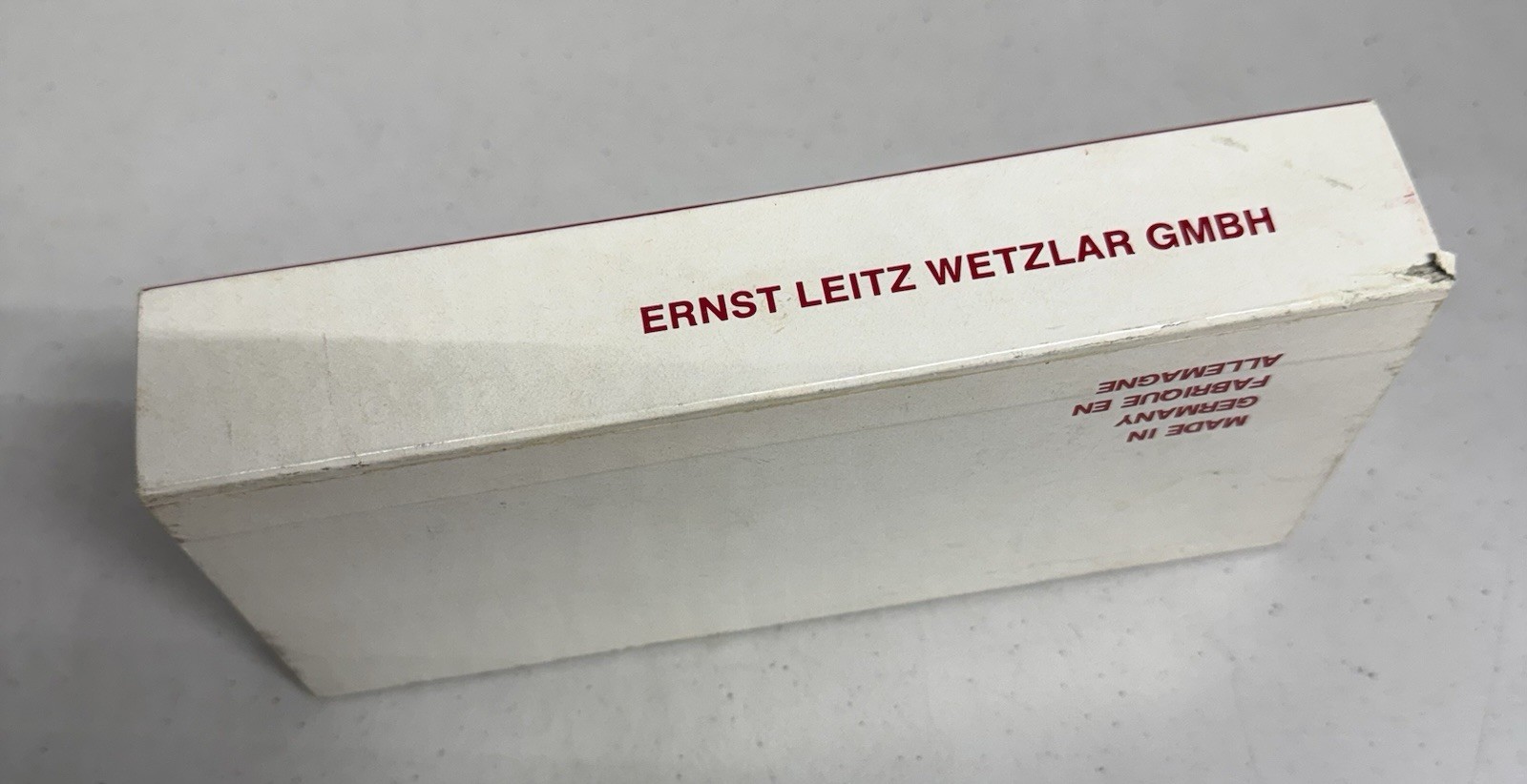 Vintage Leitz Wetzlar Leica 14100 Table Tripod- EMPTY BOX ONLY- Made in Germany