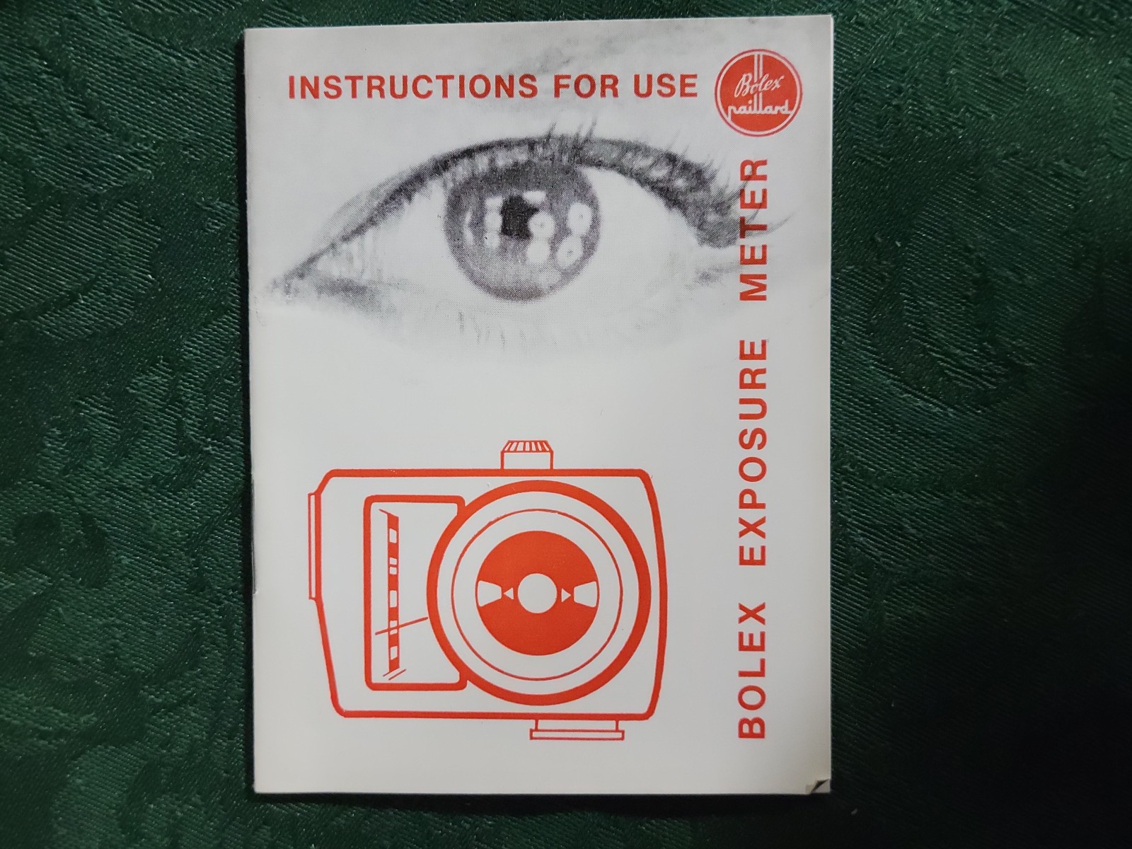 Gossen Bolex Paillard Exposure Light Meter -for H8 H16 Reflex Camera NewOldStock