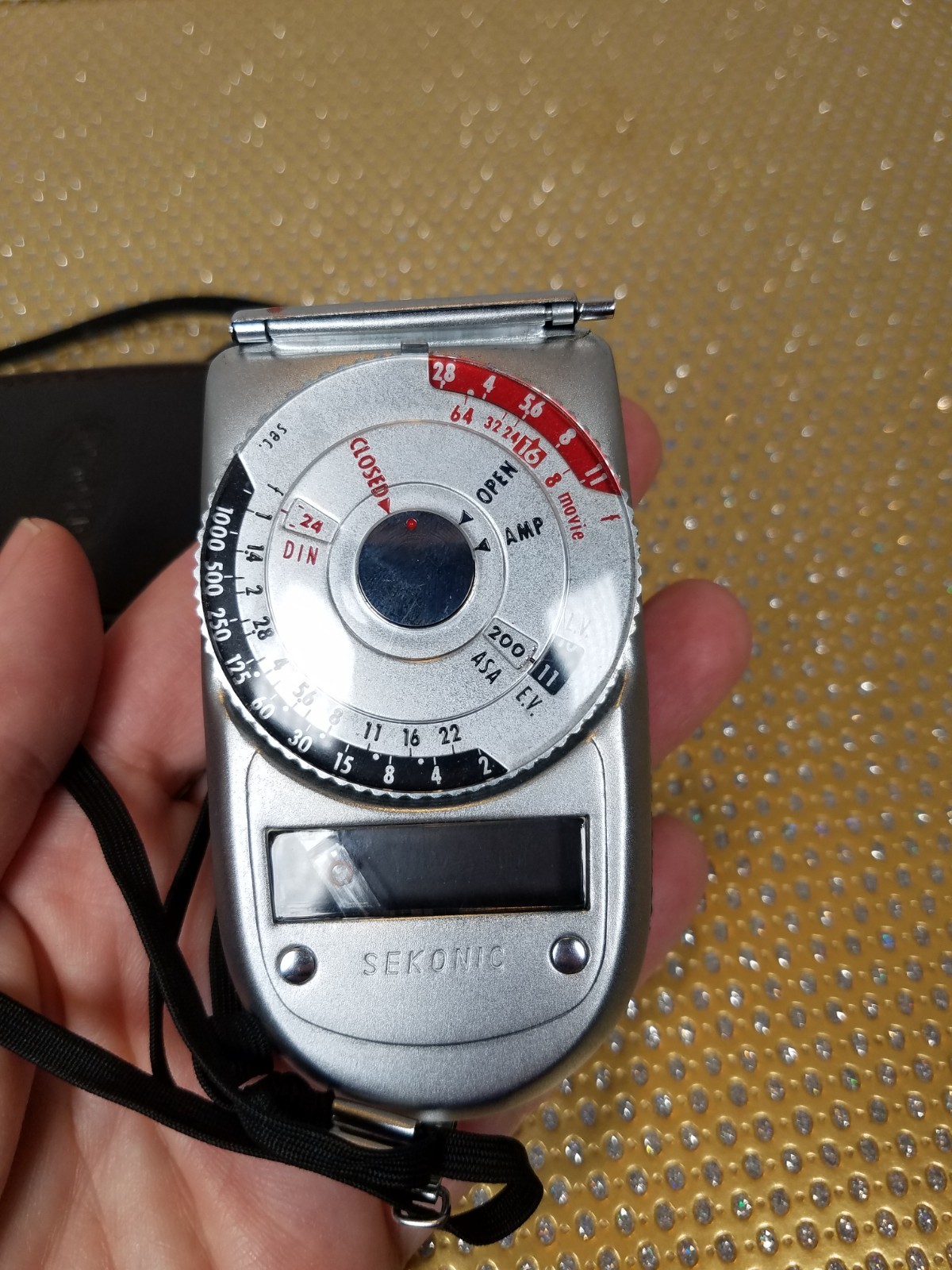 Vintage Sekonic Auto Leader Model 38 1960’s Camera Photography Light Meter JAPAN