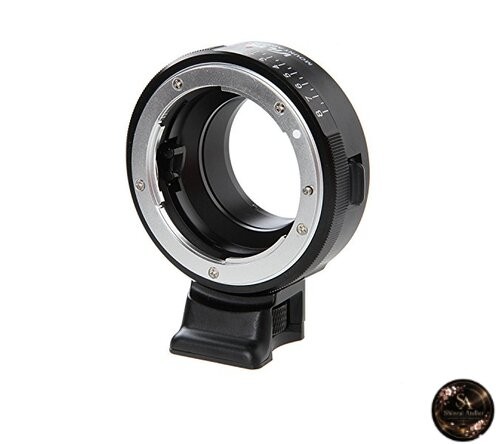 VILTROX Mount Adapter NF-M43 Manual Focus 16-stop Aperture Adjustment Converts