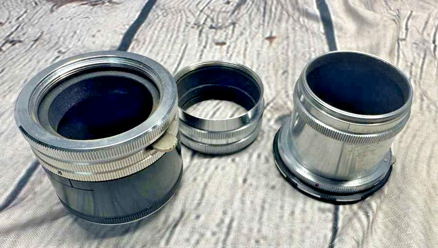 Vintage camera Extension Tube Set Germany