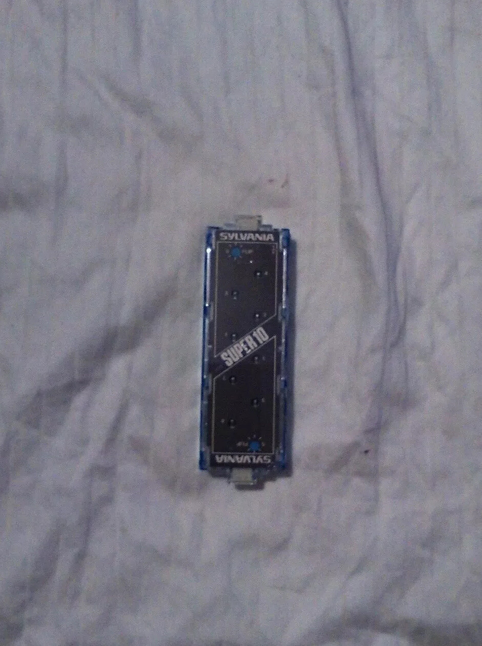Sylvania super 10 flash bar (10) Bulbs total