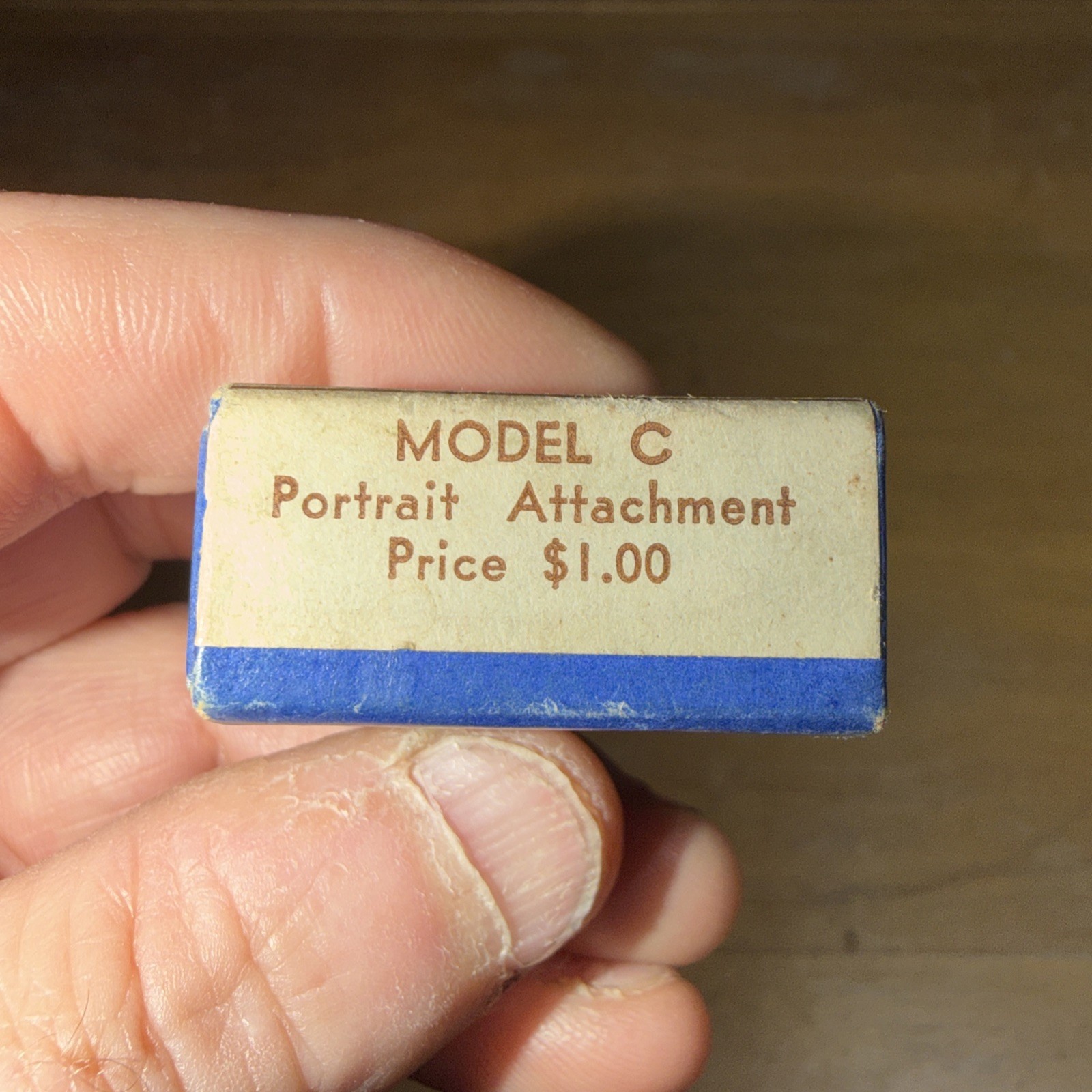 Argus Lens Accessory No. C-77 for Model “C” Portrait Attachment Filter *RARE*