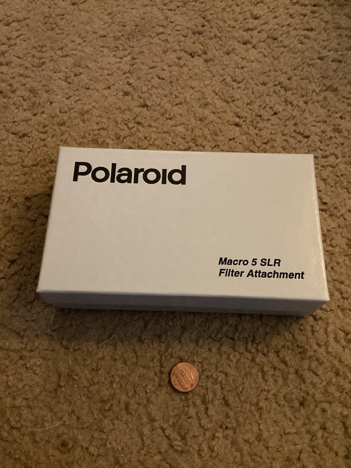 Vtg POLAROID FLUORESCEIN FILTER ATTACHMENT FOR MACRO 5 SLR CAMERA NOS +Booklet