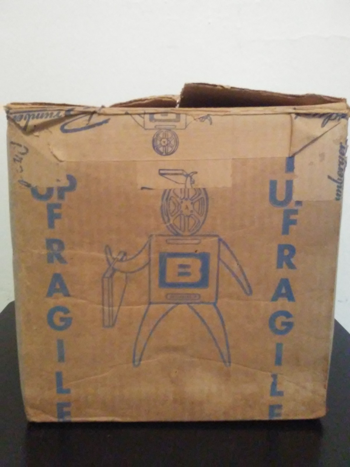 Vintage Brumberger Co. 5″ Reel Cannisters – no reels – Case of 70