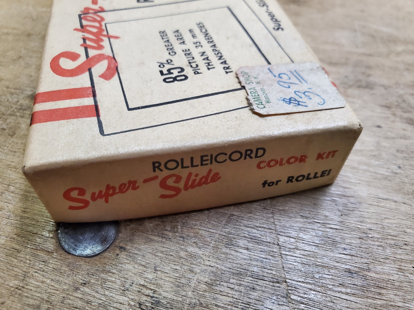 Vintage Super-Slides For Rollei Rolleiflex Cameras, Fits 2×2 Projectors, NOS