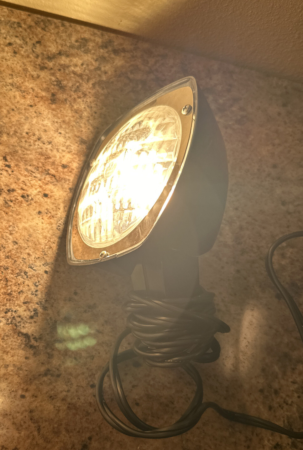 Vintage Sears Super 8 650 Watt Sealed Beam Movie Light Model 8846 w/ Box