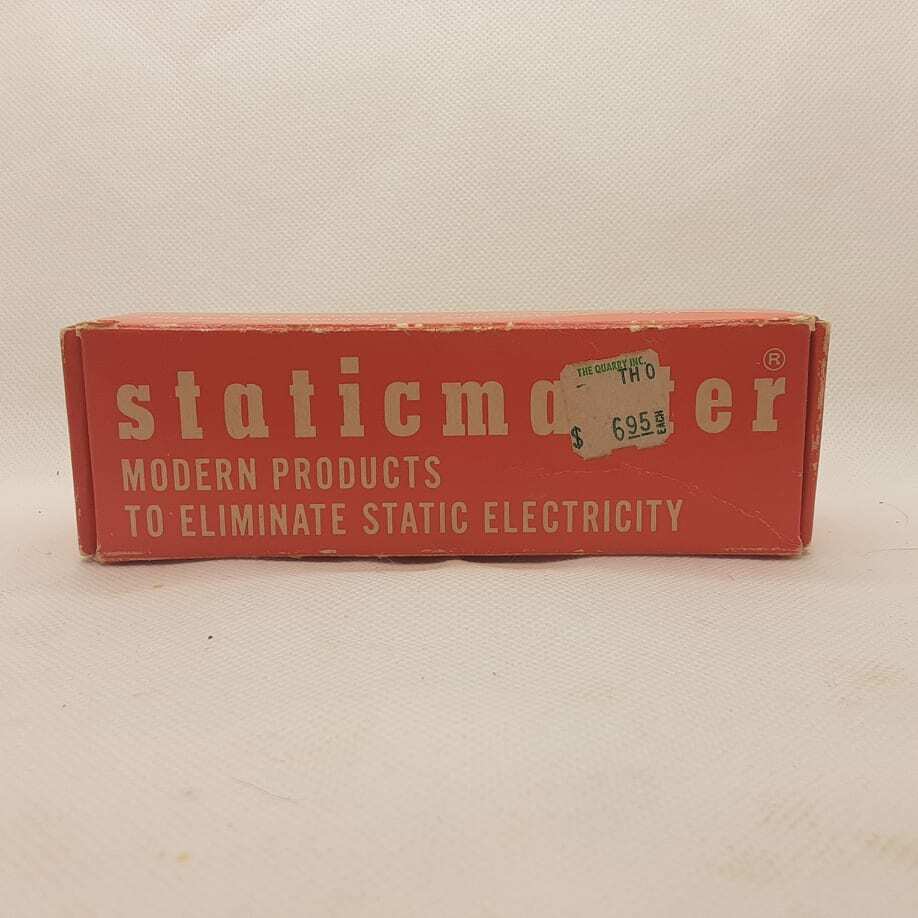 Vintage Staticmaster Photo Brush 1C200 with Original Box MINT