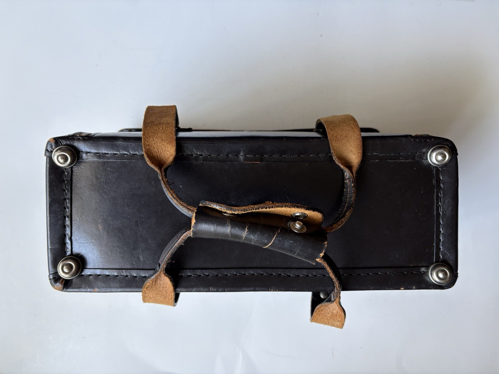 Kalimar Kali Bag Camera Black Leather Case Bag Japan Vintage