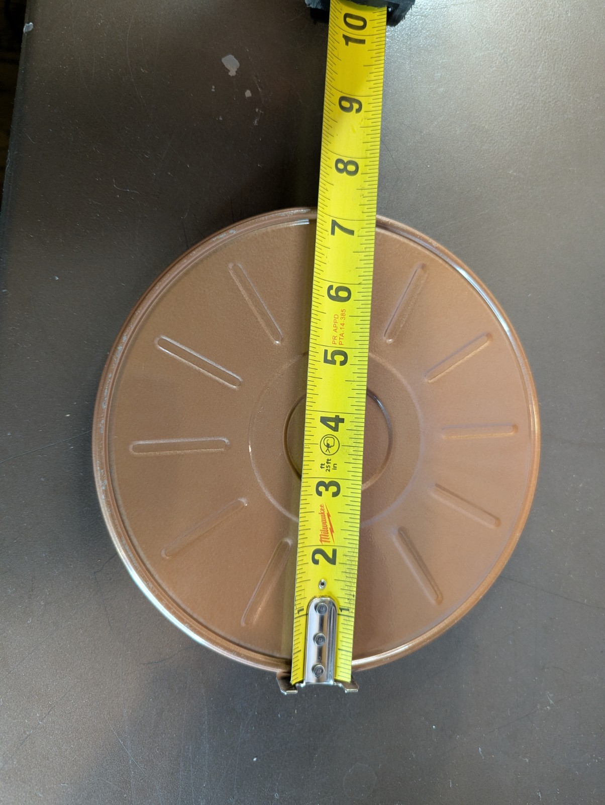 Vintage 8mm 400 Ft Steel Movie Reel, Gaumont-British can