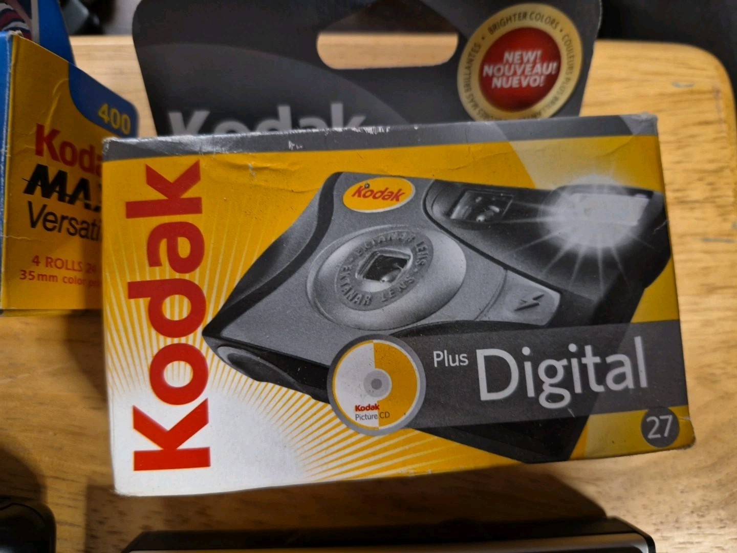 5 Cameras, All Will Need Batteries, All Have Film In Them, 5 Brand New Film.