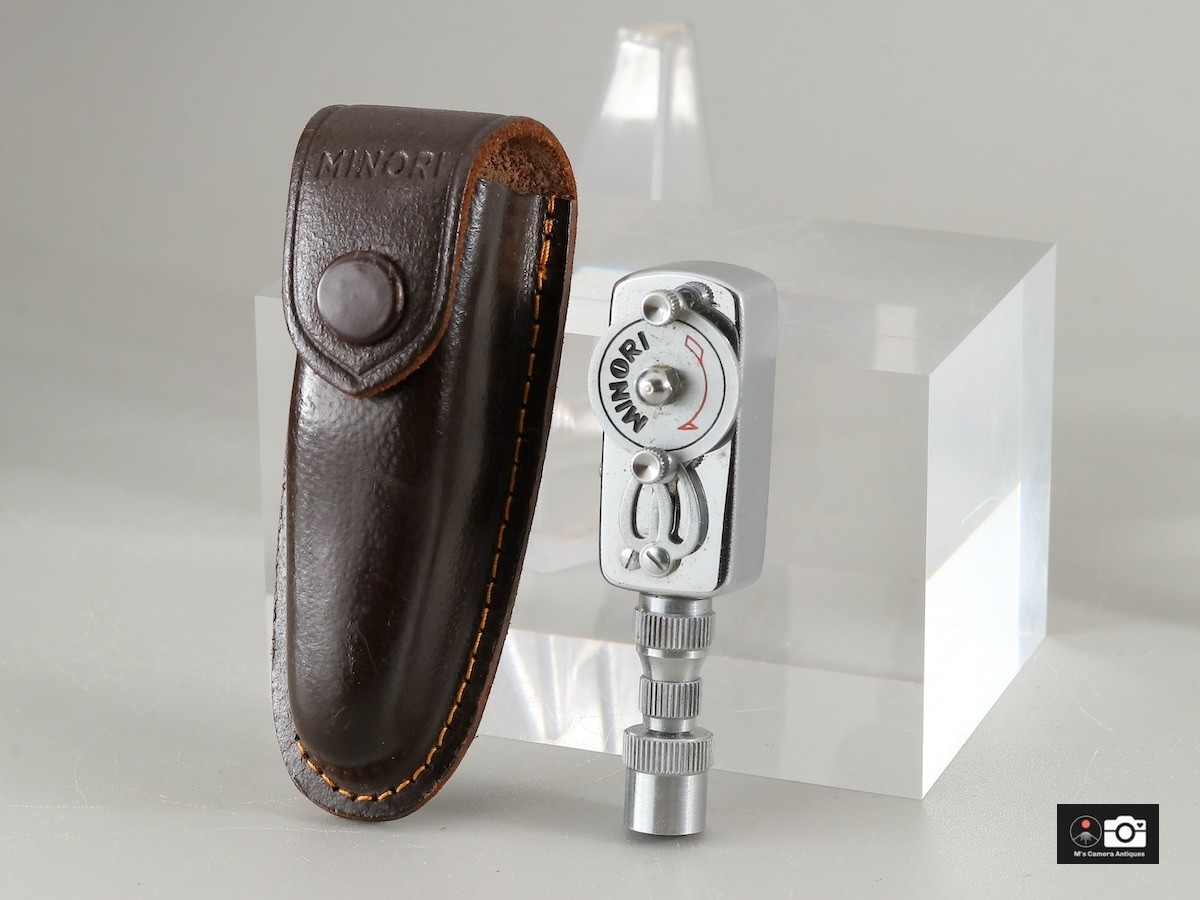 Vintage Minori Camera Self-Timer w/Case, MINT From Japan