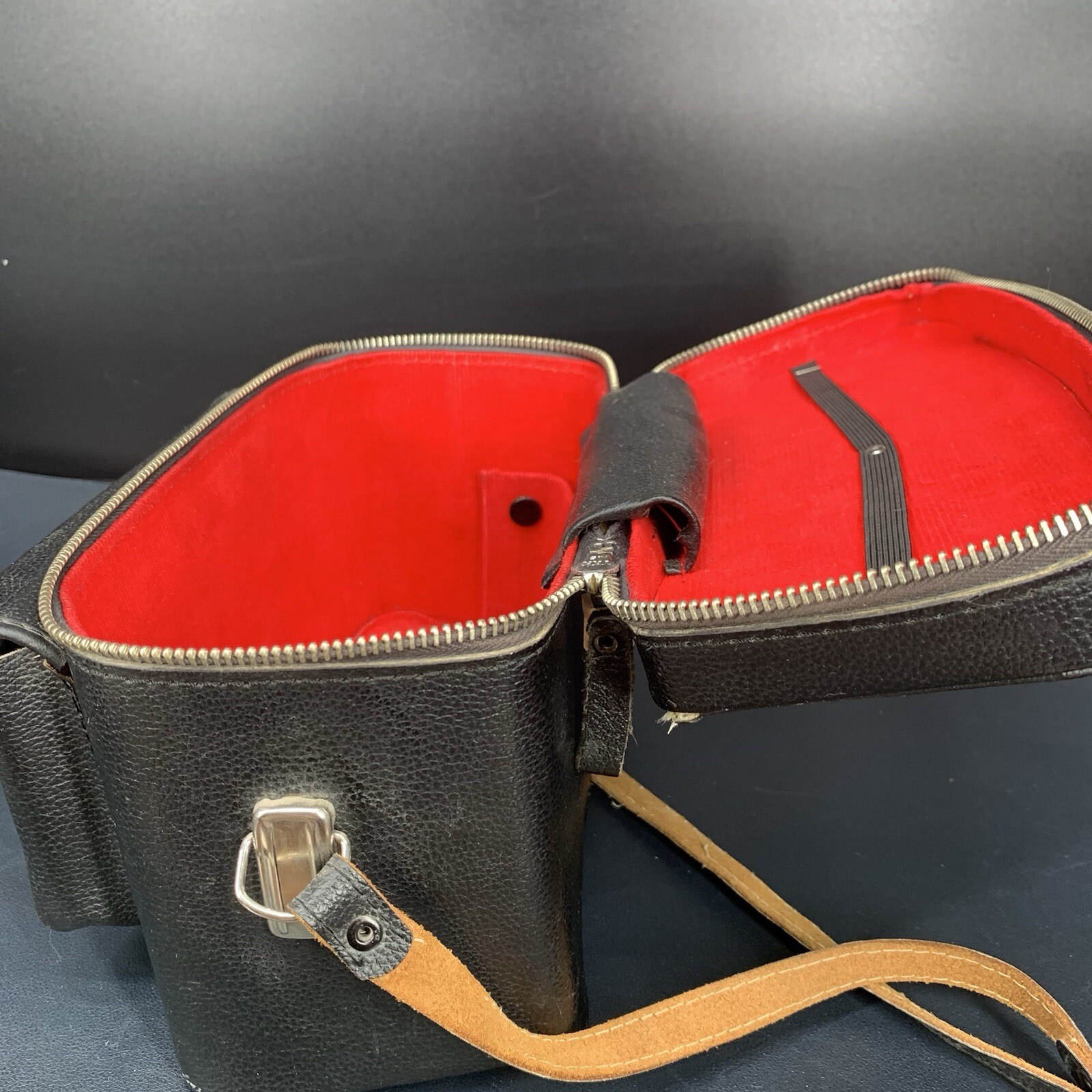 Rare Vintage Kali Bag Retro Film Camera Leather Case PB20 Handcrafted In Japan